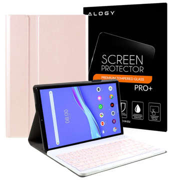 Чохол-клавіатура Alogy Smart Bluetooth для Lenovo Tab M10 Plus 10.3 TB-X606 Pink Glass