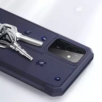 Чохол кобура DUX DUCIS Skin X з відкидною кришкою для Samsung Galaxy A72 4G синій