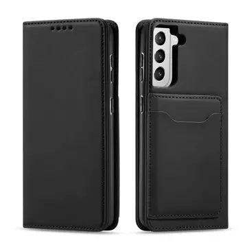 Чохол-магніт для картки Samsung Galaxy S22 (S22 Plus) Pouch Wallet Card Holder Black