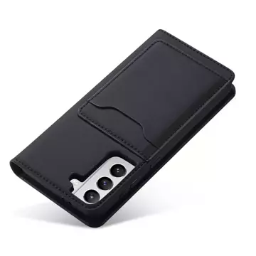 Чохол-магніт для картки Samsung Galaxy S22 (S22 Plus) Pouch Wallet Card Holder Black