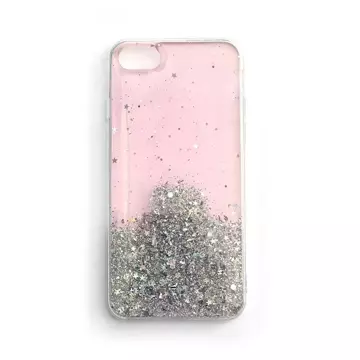 Чохол-чохол Star Glitter для iPhone 13 Pro Max Shiny Glitter Pink Cover