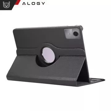 Чохол 360 для Lenovo Tab M11 10.95" TB330FU / TB330XU / TB331FC Поворотна кришка Tablet Flip Cover Case Alogy Black