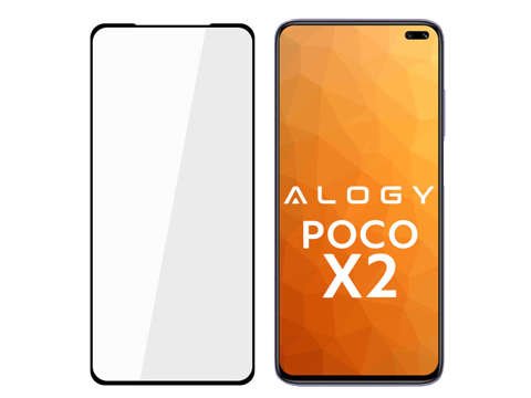 Чохол Alogy Glass Full Glue для Xiaomi Poco X2 Black