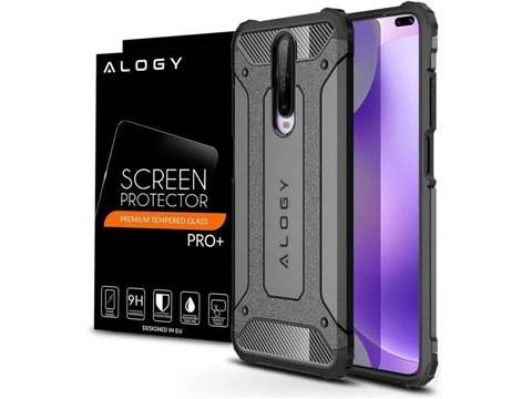 Чохол Alogy Hard Armor для Xiaomi Redmi K30 / Poco X2 сірий Alogy glass