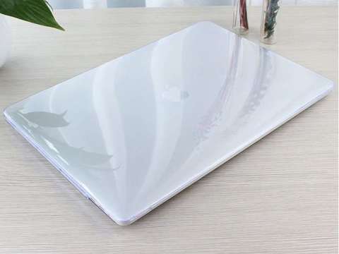 Чохол Alogy Hard Case кристально прозорий неопреновий чорний для MacBook Air 2018 13