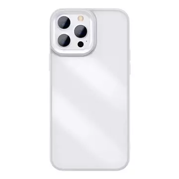 Чохол Baseus Crystal Phone Case Armored Case для iPhone 13 Pro з гелевою рамкою сірий (ARJT000413)