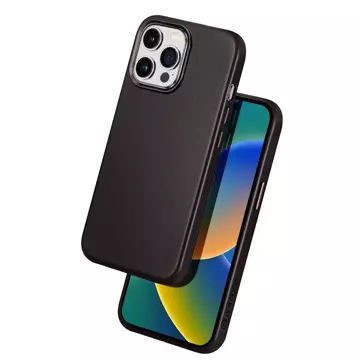 Чохол Dux Ducis Naples для iPhone 14 Pro Leather Cover (сумісний з MagSafe) темно-коричневий