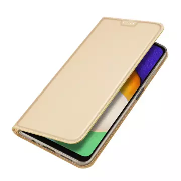 Чохол Dux Ducis Skin Pro для Samsung Galaxy A14 5G Flip Cover Card Wallet Stand Gold