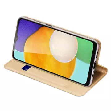 Чохол Dux Ducis Skin Pro для Samsung Galaxy A14 5G Flip Cover Card Wallet Stand Gold