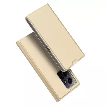 Чохол Dux Ducis Skin Pro для Xiaomi Redmi Note 12 Cover Flip Card Wallet Stand Gold