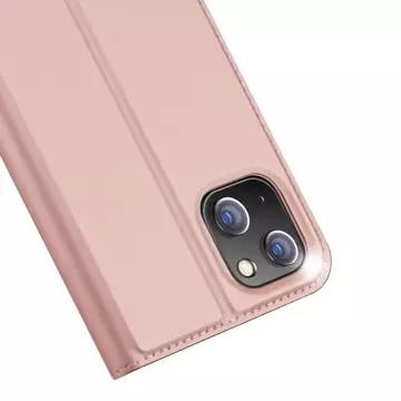 Чохол Dux Ducis Skin Pro Holster Flip Cover для iPhone 14 Plus рожевий