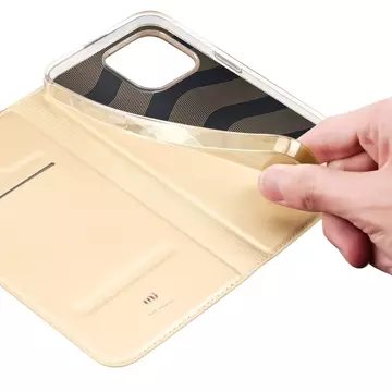 Чохол Dux Ducis Skin Pro Holster Flip Cover для iPhone 14 Pro Max золото