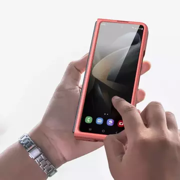 Чохол Dux Ducis Venice для Samsung Galaxy Z Fold 4 шкіряний чохол червоний