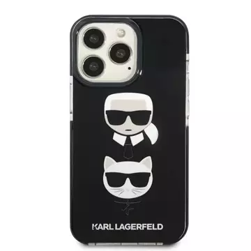 Чохол Etui Karl Lagerfeld KLHCP13XTPE2TK для iPhone 13 Pro Max 6,7" чорний/чорний Karl