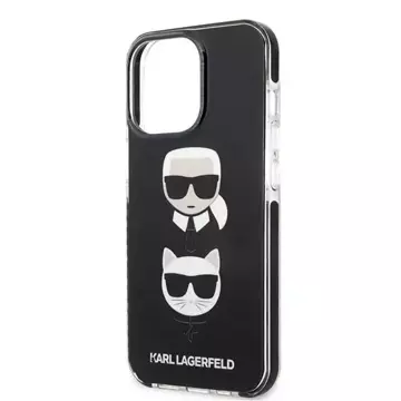 Чохол Etui Karl Lagerfeld KLHCP13XTPE2TK для iPhone 13 Pro Max 6,7" чорний/чорний Karl