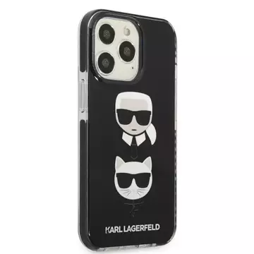 Чохол Etui Karl Lagerfeld KLHCP13XTPE2TK для iPhone 13 Pro Max 6,7" чорний/чорний Karl