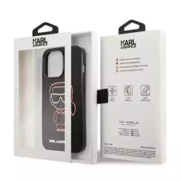 Чохол Etui Karl Lagerfeld KLHCP13XTUOK для iPhone 13 Pro Max 6,7" Karl Ikonik Outline