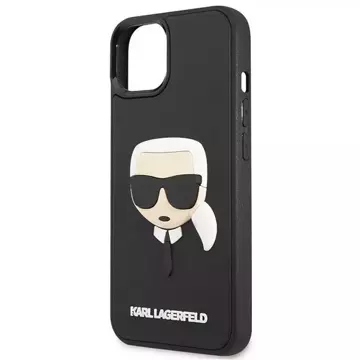 Чохол Etui Karl Lagerfeld KLHCP14MKH3DBK для iPhone 14 Plus 6,7" Hardcase 3D Rubber Karl`s Head