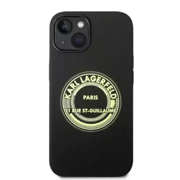 Чохол Etui Karl Lagerfeld KLHCP14SSRSGRCK для Apple iPhone 14 6,1" Hardcase Silicone RSG