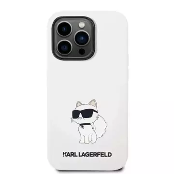 Чохол Etui Karl Lagerfeld KLHMP14LSNCHBCH iPhone 14 Pro 6,1" Silicone Choupette MagSafe