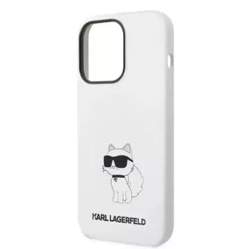 Чохол Etui Karl Lagerfeld KLHMP14LSNCHBCH iPhone 14 Pro 6,1" Silicone Choupette MagSafe