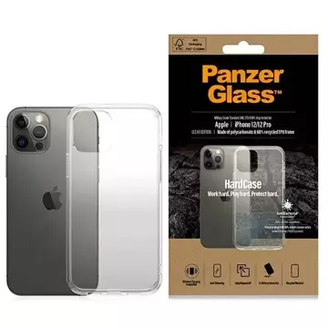 Чохол Etui PanzerGlass ClearCase для iPhone 12/12 Pro Antibacterial Military grade clear 0378