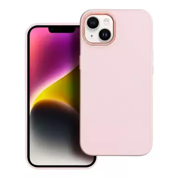 Чохол FRAME для Apple iPhone 15 Pro Max, пудровий рожевий