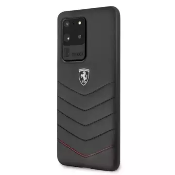 Чохол Ferrari Hardcase для Samsung Galaxy S20 Ultra black/black Heritage