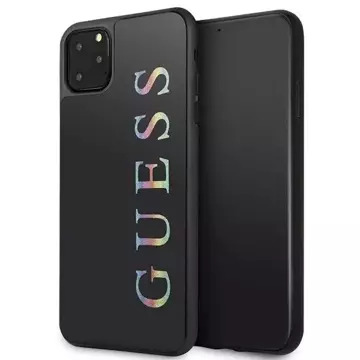 Чохол Guess GUHCN65LGMLBK для iPhone 11 Pro Max czarny/black Glitter Logo