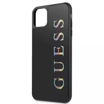 Чохол Guess GUHCN65LGMLBK для iPhone 11 Pro Max czarny/black Glitter Logo