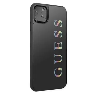 Чохол Guess GUHCN65LGMLBK для iPhone 11 Pro Max czarny/black Glitter Logo