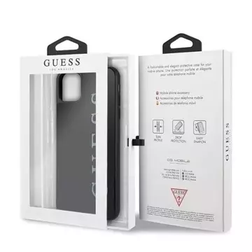 Чохол Guess GUHCN65LGMLBK для iPhone 11 Pro Max czarny/black Glitter Logo