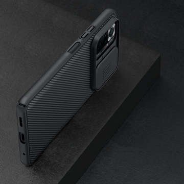 Чохол Nillkin CamShield для Xiaomi Redmi Note 10 Pro Black Alogy glass