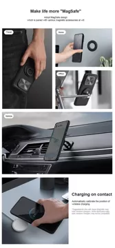 Чохол Nillkin CamShield Prop Magnetic Case для Xiaomi 14 - чорний