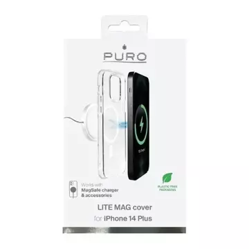 Чохол Pure LITEMAG для iPhone 14 Plus MagSafe IPC1467LITEMAGTR Прозорий чохол