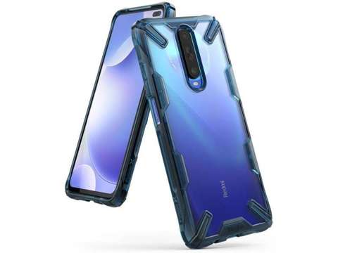 Чохол Ringke Fusion X для Xiaomi Redmi K30 / Poco X2 Space Blue Alogy glass