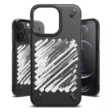 Чохол Ringke Onyx Design Durable Case для iPhone 13 Pro Max чорний (фарба) (OD556E229)