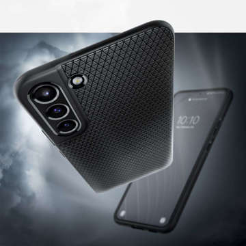 Чохол Spigen Liquid Air для Samsung Galaxy S22 Matte Black Glass
