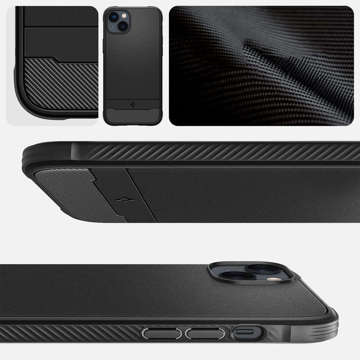 Чохол Spigen Rugged Armor Mag MagSafe для Apple iPhone 14 Plus Matte Black