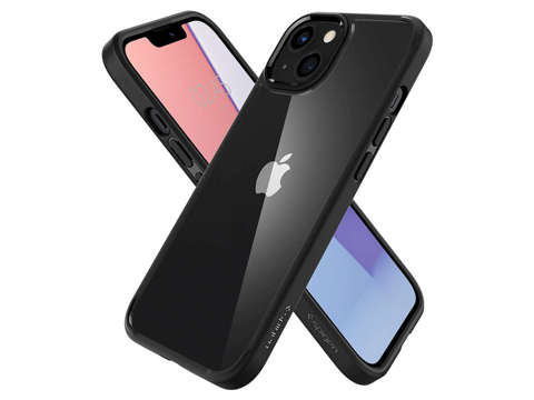 Чохол Spigen Ultra Hybrid для Apple iPhone 13 Matte Black Glass