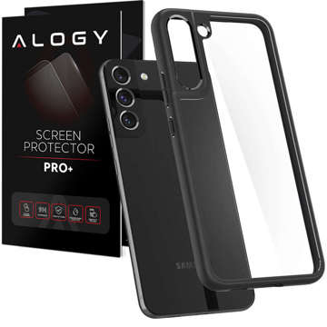Чохол Spigen Ultra Hybrid для Samsung Galaxy S22 Matte Black Glass