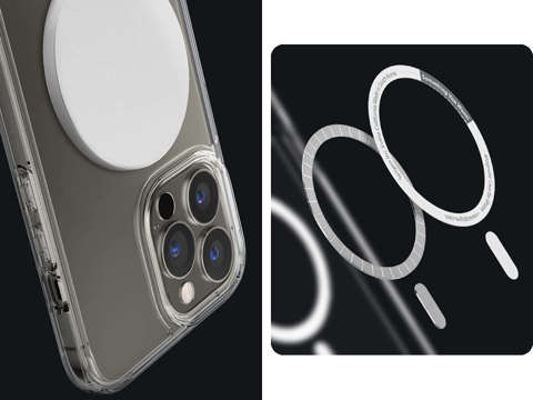 Чохол Spigen Ultra Hybrid Mag для Apple iPhone 13 Pro Max White Glass