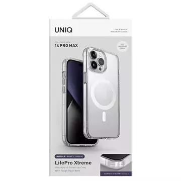 Чохол UNIQ LifePro Xtreme iPhone 14 Pro Max 6.7" Magclick Charging прозорий/прозорий