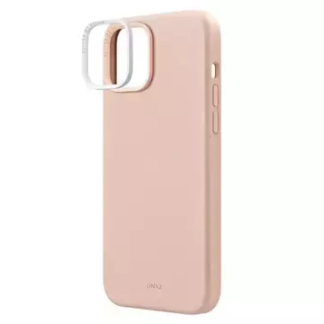 Чохол UNIQ Lino для Apple iPhone 14 6.1" pink/blush pink