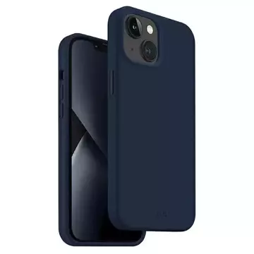 Чохол UNIQ Lino для Apple iPhone 14 Plus 6.7" blue/marine blue