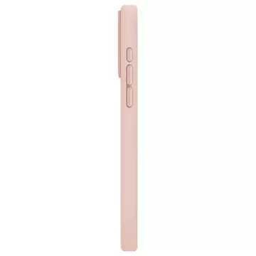 Чохол UNIQ Lino Hue для iPhone 15 Pro Max 6.7" Magclick Charging pink/blush pink