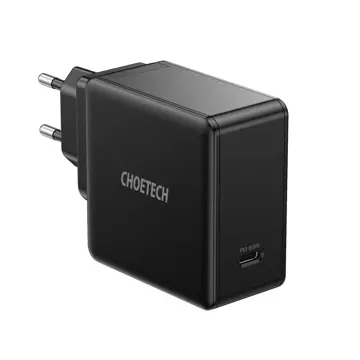 Швидкий зарядний пристрій Choetech USB Type C PD 60W 3A Black (Q4004-EU)