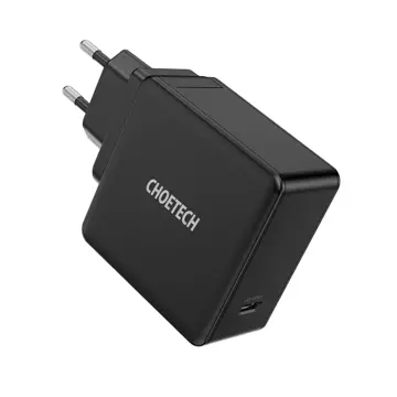 Швидкий зарядний пристрій Choetech USB Type C PD 60W 3A Black (Q4004-EU)