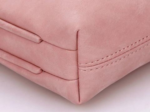 Шкіряна сумка для ноутбука J.QMEI sleeve 15" for MacBook Air / Pro Pink