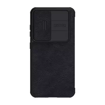 Шкіряний захисний чохол Nillkin Qin Leather Pro для Samsung Galaxy S23 Plus чорний